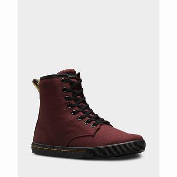 Dr Martens Sheridan Platene - Cervene Casual Obuv Damske, DR0379